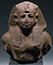 Oberteil einer Figur des Königs Amenophis II.